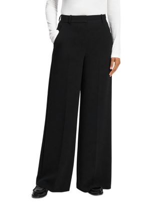 Theory Women's Wide Pants Black