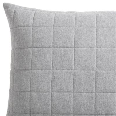 Melange Flannel King Sham, Pair