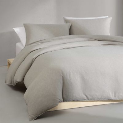 Melange Flannel 3 Piece Comforter Set, Queen