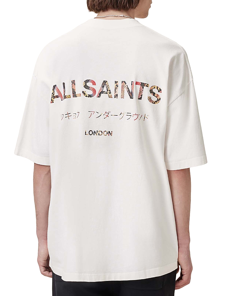 Allsaints Underground Organic Cotton Logo Graphic Tee