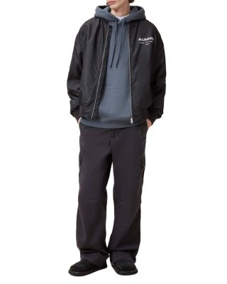 Haven Logo Embroidered Oversized Fit Hoodie