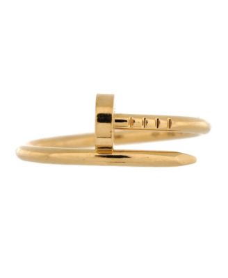 Pre-Owned Cartier Juste un Clou Ring 18K Gold