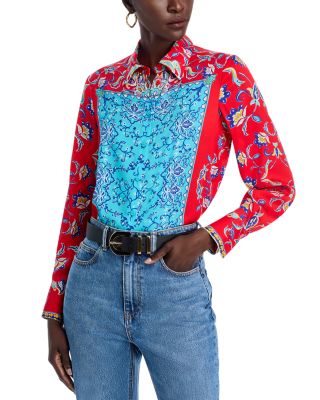 Elie Tahari - The Haven Isle Of Capri Printed Shirt