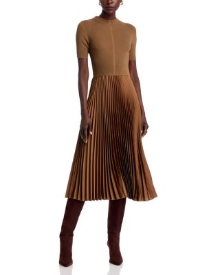 BOSS - Fadrid Pleated Skirt Dress