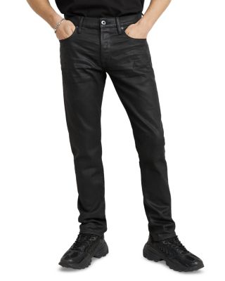 G-STAR RAW - 3301 Slim Fit Coated Jeans in 3D Dark Age