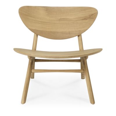 Eye Lounge Chair, Light Wood Tone 