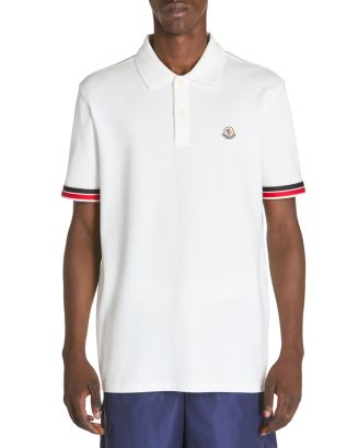 Moncler Short Sleeve Polo Shirt | Bloomingdale's
