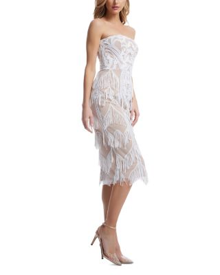 Viviana Fringe Trim Dress