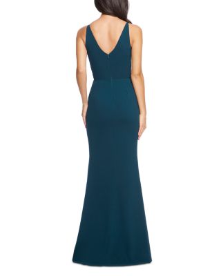 Jordan Plunge Neck Gown