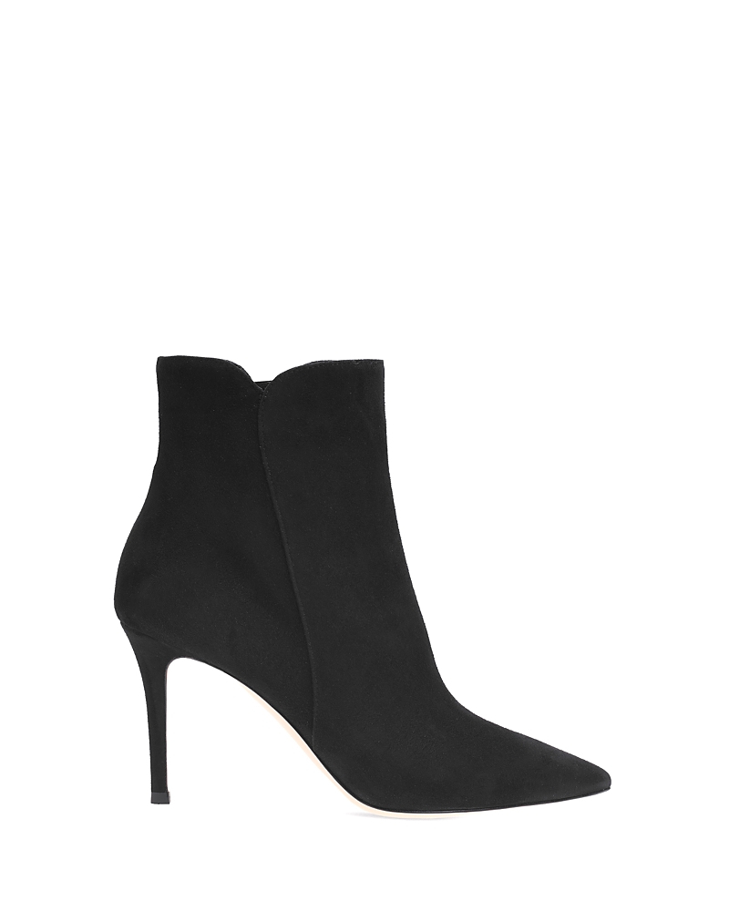 Shop Gianvito Rossi Women's Levy 85 Booties In Black