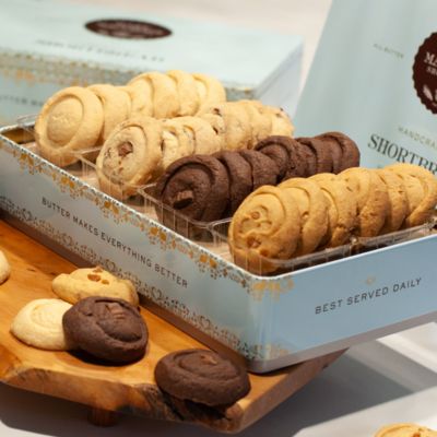 Signature Cookie Tin of Variety Shortbread Cookies, 48 Cookies