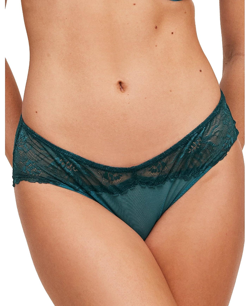 Adore Me Cyla Hipster Panties In Dark Green