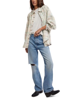 Holly High Rise Bootcut Jeans in Cambridge