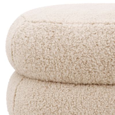 Tulum Fabric Ottoman