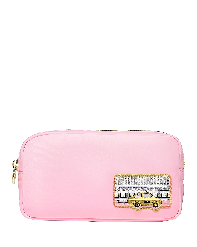 Shop Stoney Clover Lane Small Pouch With Bloomingdale's Nyc Patch - Exclusive In Flamingo