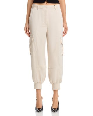 Satin Jogger Pants - Exclusive