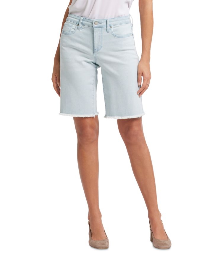 Lilly Boyfriend Denim Shorts Glacier Frost