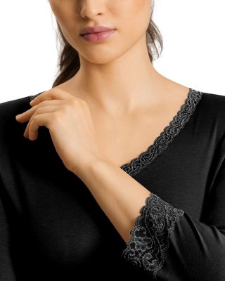 Moments Cotton Lace trim Nightgown