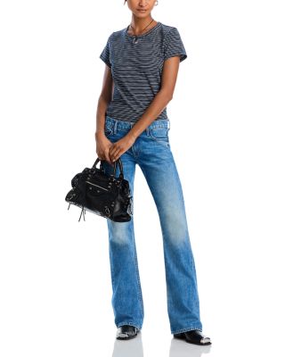 The Takeout Mid Rise Jeans in Dine N Dash	