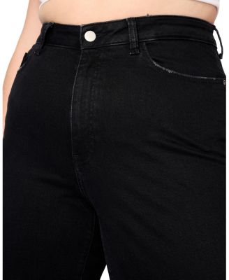 NCE Plus Wide Leg Jean in Inkwell