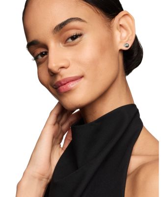 Sculpted Cable Earrings, 8mm