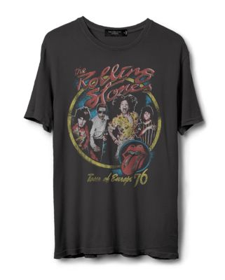  Unisex The Rolling Stones  Europe 76 Vintage Tee