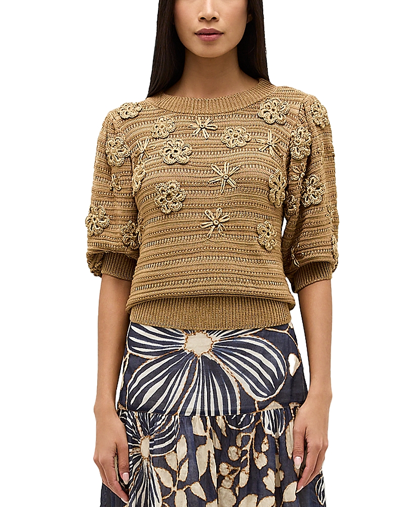 Marie Oliver Ellison Sweater In Luster In Luster