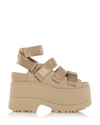 UGG® Women's Goldenrise Strappy Platform Sandals | Bloomingdale's