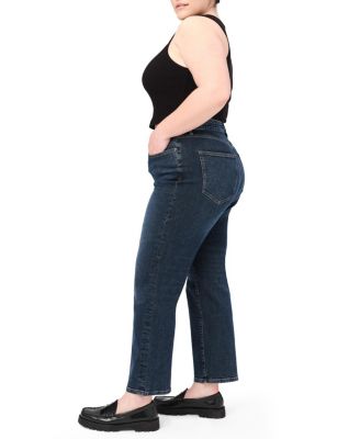 ASE Plus High Rise Straight Jean in Far Far Away