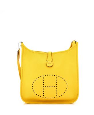 Pre-Owned Hermes Pm Evelyne Bag Gen Iii Clemence