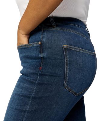 ASE Plus Stretch High Rise Straight Jean in Vroom