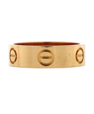 Pre-Owned Cartier Love Band Ring 18k Gold