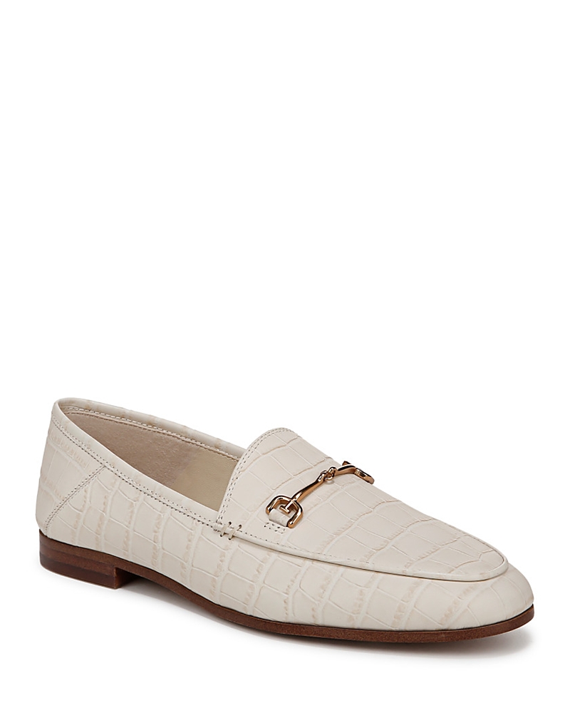 Sam Edelman Women's Loraine Almond Toe Loafers In Modern Ivory