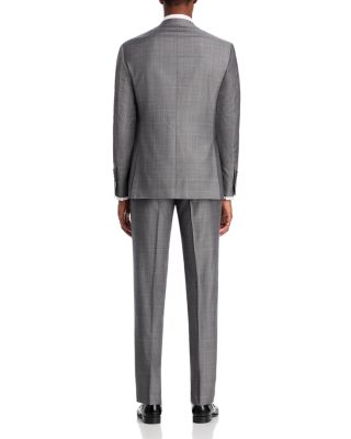 Canali Siena Sharkskin Tonal Windowpane Classic Fit Suit