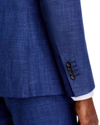 Canali Capri Wool, Silk & Linen M&eacute;lange Slim Fit Suit