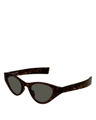 Saint Laurent - Fashion Show Cat Eye Recycled Acetate Sunglasses, 48mm