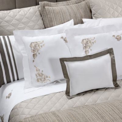 Ibla Embroidered Sateen Bedding Collection