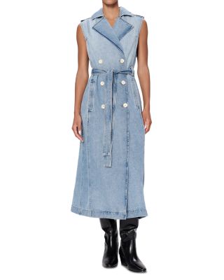 DL1961 - Sleeveless Denim Trench Coat Dress