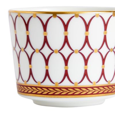 Renaissance Red Espresso Cup and Saucer