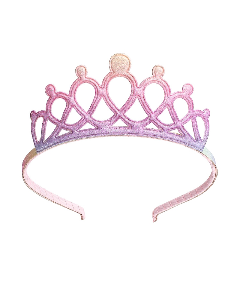 Sweet Wink Girls' Tiara Headband - Little Kid, Big Kid In Pastel Rainbow