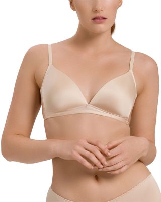 Satin Deluxe Soft Cup Wireless T-Shirt Bra