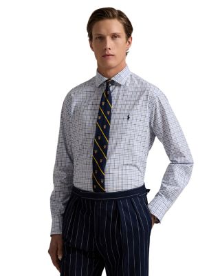 Polo Ralph Lauren - Polo Ralph Lauren Cotton Slim Fit Check Poplin Shirt