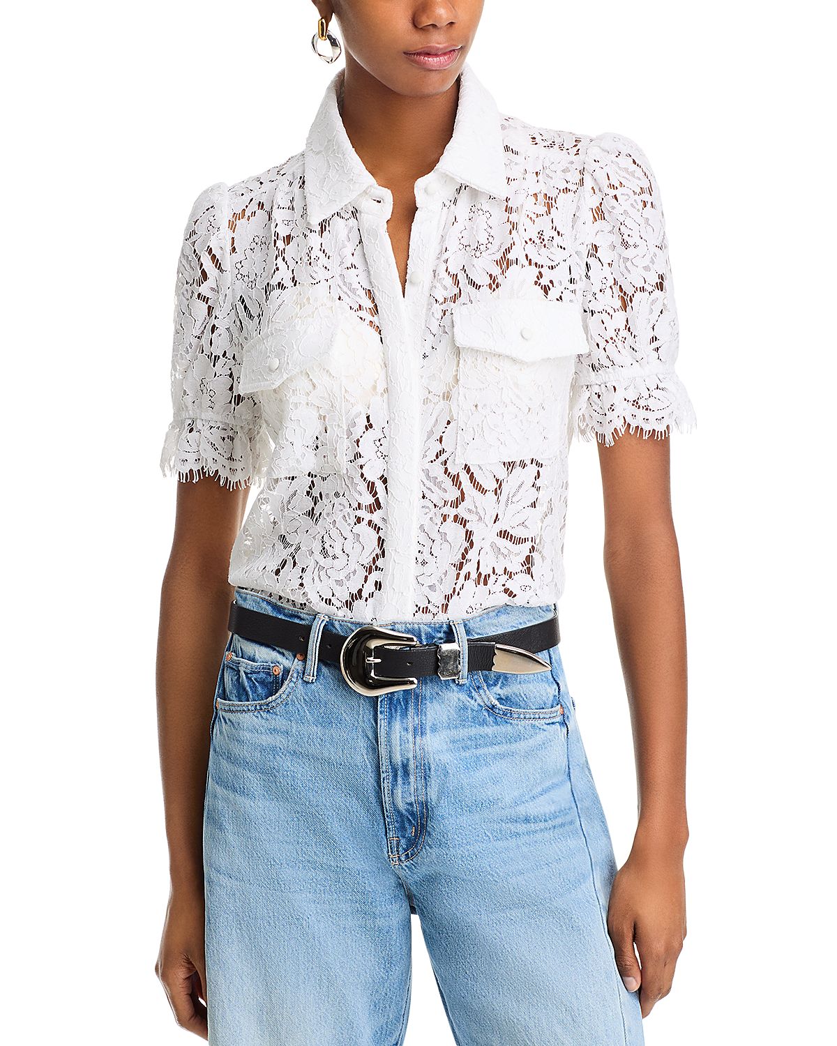 Generation Love Mina Lace Shirt