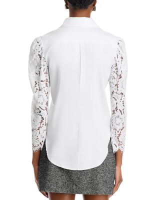 Pamela Lace Combo Shirt