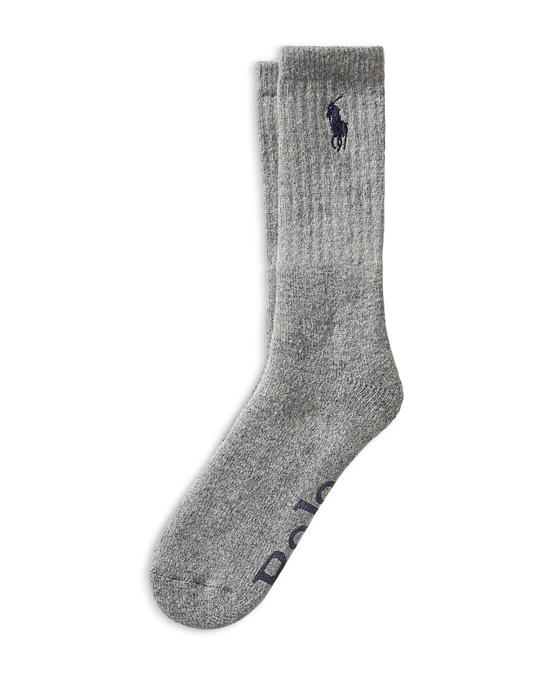 Polo Ralph Lauren Signature Embroidered Slipper Socks