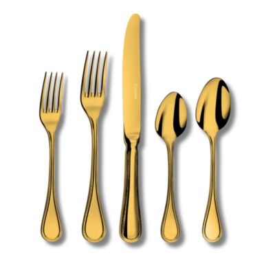 Le Perle Gold 5 Piece Place Setting