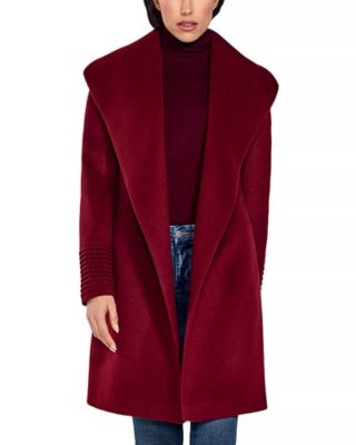 Shawl Collar Wrap Coat