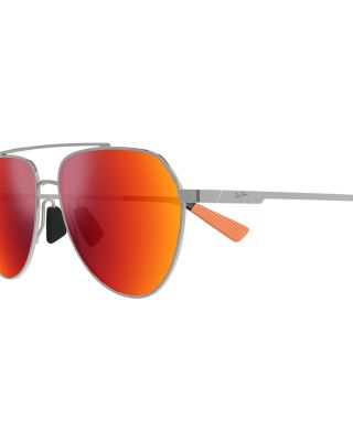Waiwai Teardrop Sunglasses, 59mm