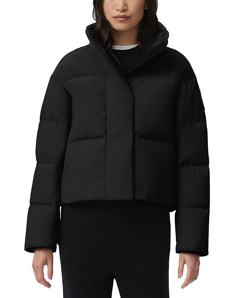 CANADA GOOSE GRANDVIEW CROPPED JACKET BLACK LABEL