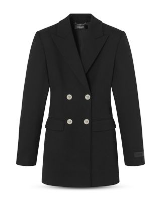 Open Back Double Breasted Jacket